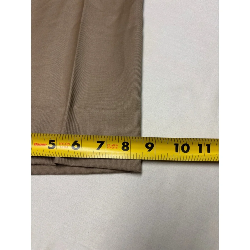 Mantoni Milan Italy Tan Super 140s Virgin Wool Dress Pants Mens 38/32 L30 M40901
